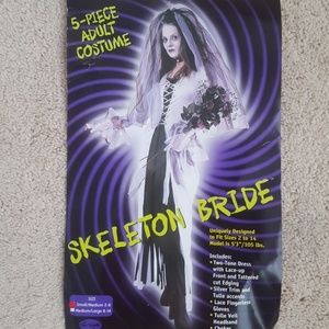 SKELETON BRIDE HALLOWEEN COSTUME